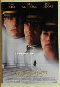 c645 FEW GOOD MEN int'l DS one-sheet movie poster '92 Cruise, Nicholson