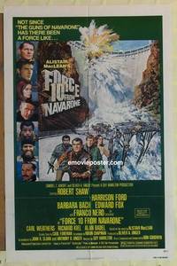 c714 FORCE 10 FROM NAVARONE one-sheet movie poster '78 Shaw, Ford