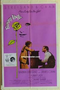 c760 FUNNY LADY int'l one-sheet movie poster '75 Barbra Streisand, James Caan