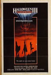 c882 HALLOWEEN 3 one-sheet movie poster '82 Season of the Witch!