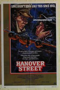 c886 HANOVER STREET one-sheet movie poster '79 Harrison Ford, Down