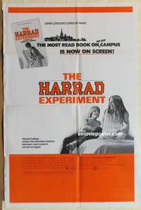 c900 HARRAD EXPERIMENT one-sheet movie poster '73 Don Johnson, Hedren