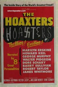 c962 HOAXTERS one-sheet movie poster '53 Cold War propaganda movie!