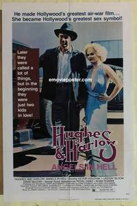 d021 HUGHES & HARLOW: ANGELS IN HELL one-sheet movie poster '77 $$$ & sex!