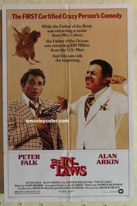 d059 IN-LAWS one-sheet movie poster '79 Peter Falk, Alan Arkin