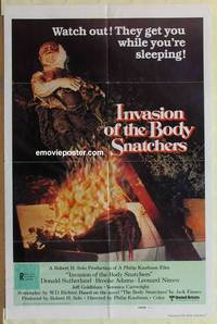 d067 INVASION OF THE BODY SNATCHERS int'l A one-sheet movie poster '78