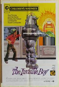 d068 INVISIBLE BOY one-sheet movie poster R73 better image than original!