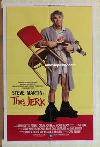 d083 JERK one-sheet movie poster '79 Steve Martin, Bernadette Peters