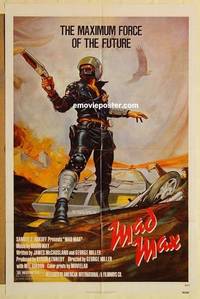 d112 MAD MAX one-sheet movie poster '80 Mel Gibson, George Miller classic!