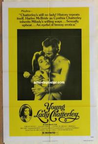 d213 YOUNG LADY CHATTERLEY one-sheet movie poster '77 Harlee McBride