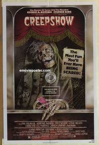 g065 CREEPSHOW one-sheet movie poster '82 George Romero, Stephen King