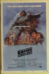 g105 EMPIRE STRIKES BACK style B 1sh movie poster '80 George Lucas