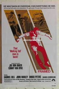 g140 FRAMED one-sheet movie poster '75 Joe Don Baker