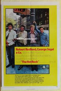 g183 HOT ROCK one-sheet movie poster '72 Robert Redford, George Segal
