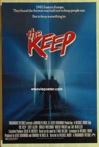g251 KEEP style A one-sheet movie poster '83 Michael Mann, Scott Glenn