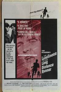 g365 LONELINESS OF THE LONG DISTANCE RUNNER one-sheet movie poster '62