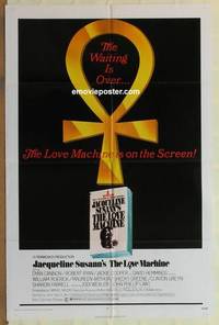 g387 LOVE MACHINE one-sheet movie poster '71 Dyan Cannon, Jacqueline Susann
