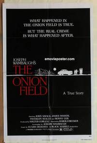 g623 ONION FIELD one-sheet movie poster '79 James Woods, John Savage