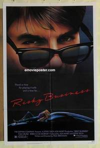 g783 RISKY BUSINESS one-sheet movie poster '83 Tom Cruise, De Mornay