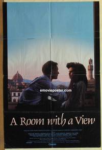 g804 ROOM WITH A VIEW one-sheet movie poster '86 Maggie Smith