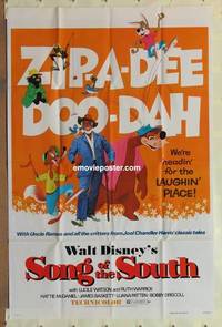 g920 SONG OF THE SOUTH one-sheet movie poster R73 Walt Disney, Uncle Remus