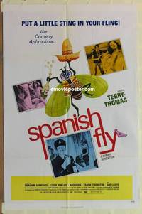 g931 SPANISH FLY one-sheet movie poster '76 wild comedy aphrodisiac!