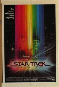 g950 STAR TREK one-sheet movie poster '79 William Shatner, Bob Peak art!