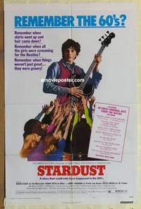 g956 STARDUST one-sheet movie poster '74 remember the groovy 60s?