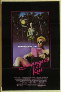 g971 STRANGERS KISS one-sheet movie poster '83 sexy Hollywood actress!