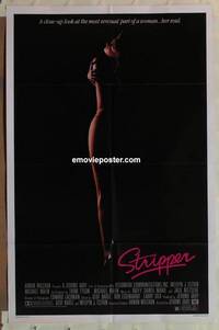 g976 STRIPPER one-sheet movie poster '85 sexy most sensual image!