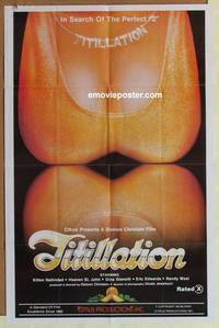 h102 TITILLATION one-sheet movie poster '82 Kitten Natividad, perfect 2!