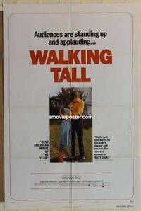 h207 WALKING TALL style C one-sheet movie poster '73 Joe Don Baker
