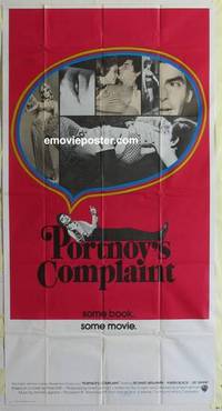 k501 PORTNOY'S COMPLAINT int'l three-sheet movie poster '72 Richard Benjamin