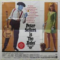 k026 BOBO six-sheet movie poster '67 Peter Sellers, Britt Ekland
