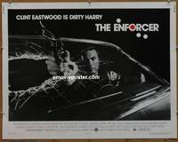 a234 ENFORCER half-sheet movie poster '77 Clint Eastwood, classic!