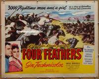 a266 FOUR FEATHERS half-sheet movie poster R48 Richardson, Smith