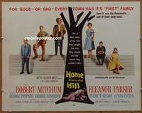 a369 HOME FROM THE HILL style B half-sheet movie poster '60 Robert Mitchum