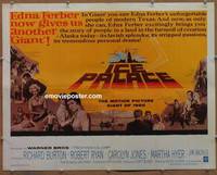 a391 ICE PALACE half-sheet movie poster '60 Richard Burton, Robert Ryan