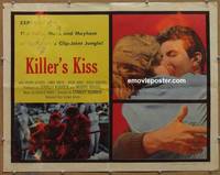 a439 KILLER'S KISS half-sheet movie poster '55 Stanley Kubrick
