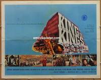a441 KING OF KINGS style A half-sheet movie poster '61 Nicholas Ray epic!