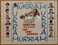 a458 LAST HURRAH style A half-sheet movie poster '58 John Ford, Tracy