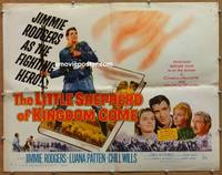 a483 LITTLE SHEPHERD OF KINGDOM COME half-sheet movie poster '60 Rodgers