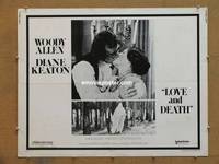 a491 LOVE & DEATH half-sheet movie poster 75 Woody Allen, Diane Keaton