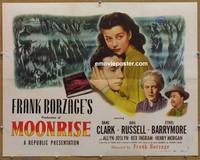 a540 MOONRISE style B half-sheet movie poster '48 Gail Russell, Dane Clark