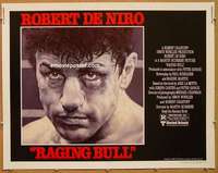 a643 RAGING BULL half-sheet movie poster '80 Robert De Niro, Joe Pesci