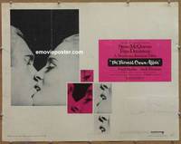 a795 THOMAS CROWN AFFAIR half-sheet movie poster '68 Steve McQueen