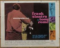a811 TONY ROME half-sheet movie poster '67 Frank Sinatra, Jill St. John