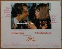 a817 TOUCH OF CLASS half-sheet movie poster '73 George Segal, Jackson