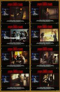 c654 PEOPLE UNDER THE STAIRS 8 English movie lobby cards '91 Wes Craven