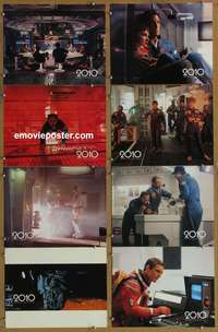 c030 2010 8 movie lobby cards '84 Roy Scheider, John Lithgow, sci-fi!